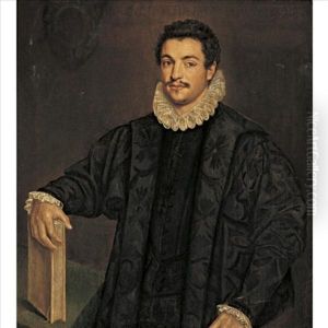 Portrait Of A Nobleman by Leandro Bassano