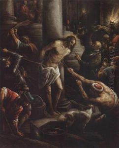 La Flagellazione by Leandro Bassano