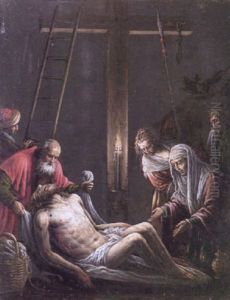 The Deposition by Leandro Bassano