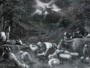 The Annunciation To The Shepherds by Leandro Bassano