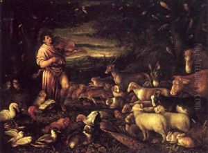 Orpheus Charming The Animals