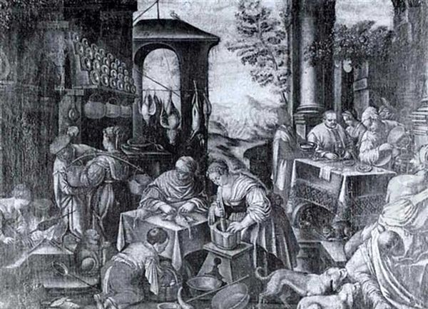 Der Reiche Prasser Und Der Arme Lazarus - view 1