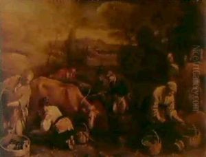 Allegoria Dell Autunno by Leandro Bassano