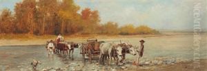 Crossing The Ford by Ludovic Bassarab