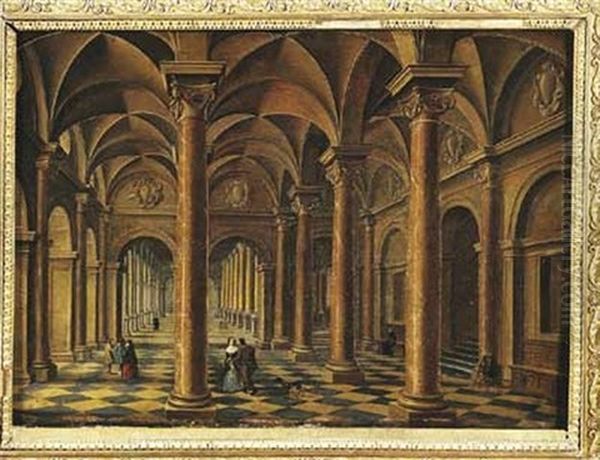 Interieur De Palais Anime De Personnages - view 1