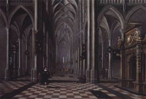 Interieur D'eglise Gothique