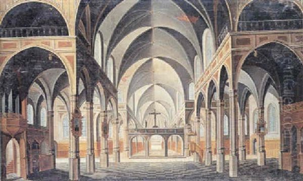 Kirkeinterior (kolner Dom?) - view 1
