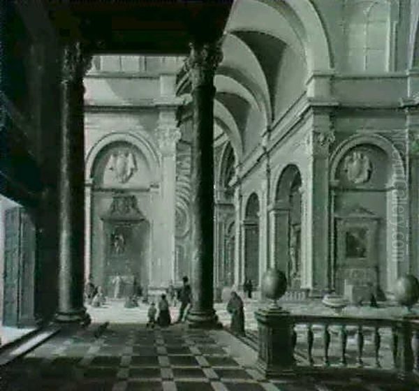 A Church Interior. - view 1