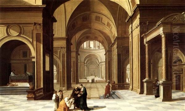 The Presentation Of Christ In The Temple, With Mary And     Joseph Presenting The Child To Saint Simeon - view 1