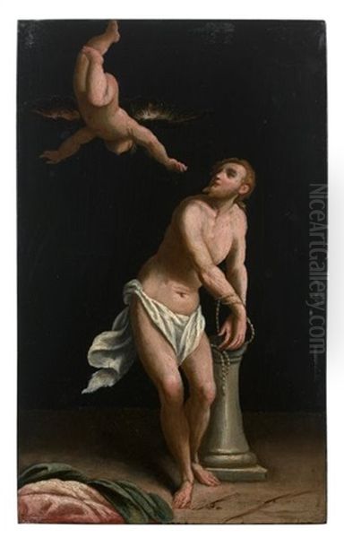 Le Christ A La Colonne - view 1