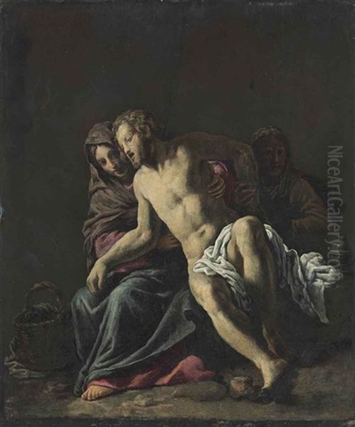 The Dead Christ Supported By The Virgin And Mary Magdalene - view 1