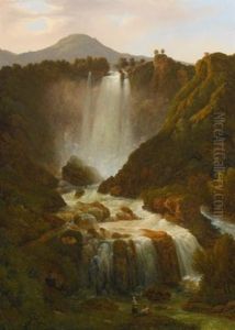The Cascata Delle Marmore On The River Velino Near Terni