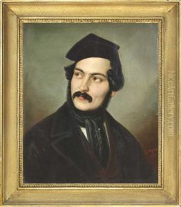 Portrait Des Carl Eduard Nicolai, Gebor(e)n Im Jahr In Berlin Litograph Und Akademischer Kunstler