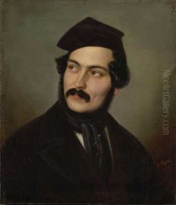 Bildnis Des Lithographen Carl Eduard Nicolai