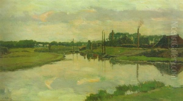 A View Of A Tile Factory In Loenen Aan De Vecht - view 1
