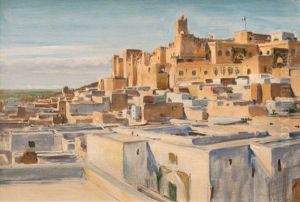 Panorama Sur La Ville De Sousse by Jean-Celestin-Tancrede Bastet
