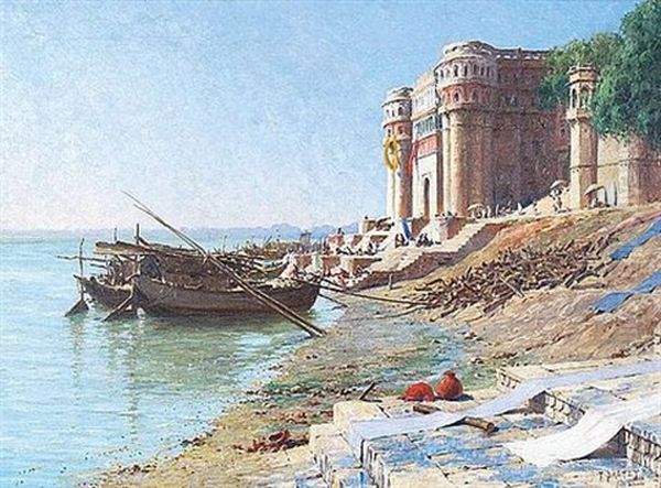 Palais D'un Rajah A Benares - view 1