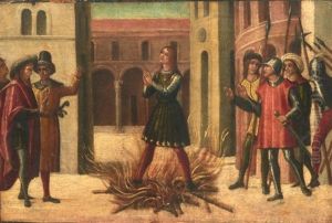 Martyre D'un Saint by Lazzaro di Jacopo Bastiani