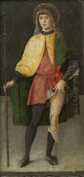 Saint Liberale; And Saint Roch (pair) - view 1