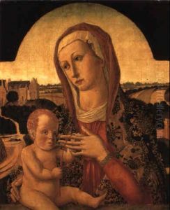 The Madonna And Child by Lazzaro di Jacopo Bastiani