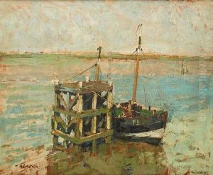 Bateau De Peche Amarre Bateau De Peche Amarre