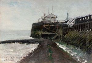 View Of Nieuwpoort Pier