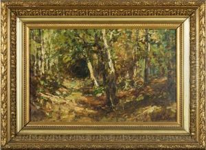 Sous-bois by Alfred Bastien