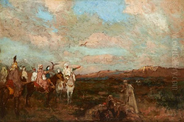 La Chasse Aux Faucons - view 1