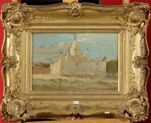 Le Marabout De Sidi-brahim A Bou-saada (algerie) by Alfred Bastien