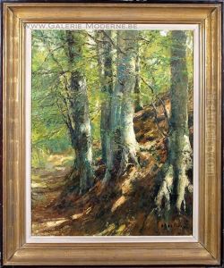 La Foret De Soignes by Alfred Bastien