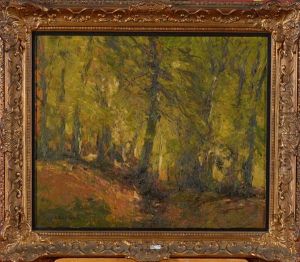 Sous-bois by Alfred Bastien