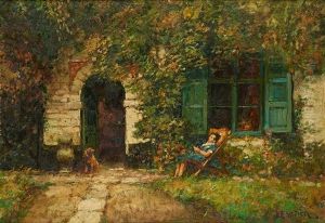 Rouge-cloitre by Alfred Bastien
