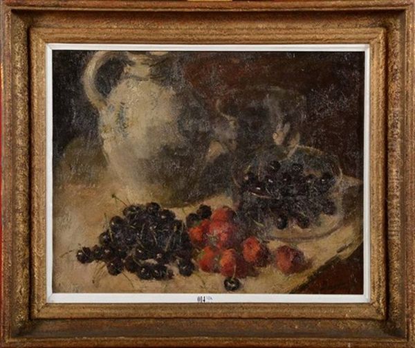 Nature Morte Aux Fraises Et Aux Cerises - view 1