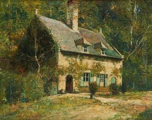 La Maison De L'artiste Au Rouge-cloitre by Alfred Bastien