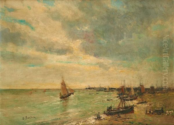 Le Retour Des Bateaux De Peche - view 1
