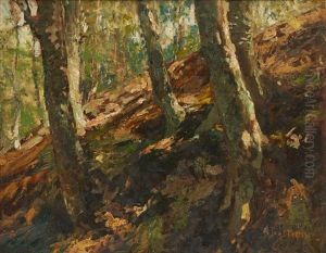 Sous-bois by Alfred Bastien