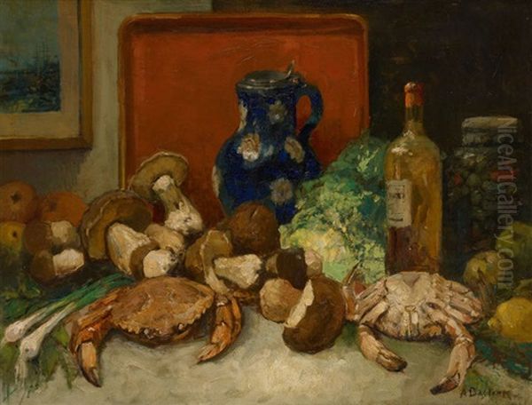 Composition Aux Crustaces Et Aux Champignons - view 1