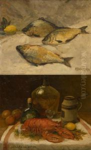 Les Fruits De La Mer (2 Works) by Alfred Bastien