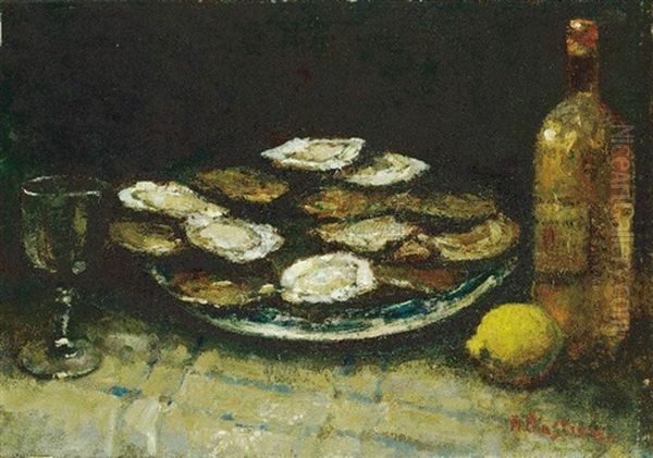 Oyster And White Wine - view 1