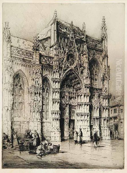 St. Chapelle At Boulevard Du Palas, Paris - view 1