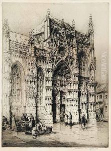 St. Chapelle At Boulevard Du Palas, Paris