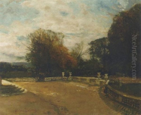 A Terrasse Overlooking A Park - view 1