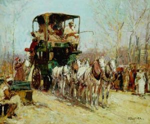 La Diligence En Algerie by Alfred Bastien