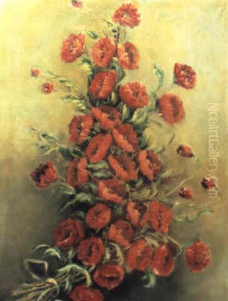 Still Life Of Poppies - view 1