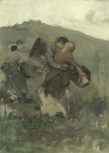 Etude Pour 'au Temps Des Vendanges'