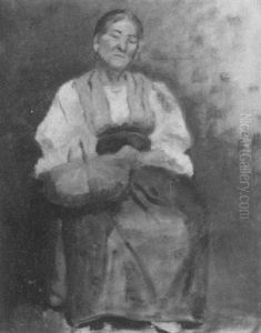 Femme Au Panier by Jules Bastien-Lepage