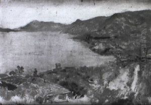 Paysage A La Rade by Jules Bastien-Lepage