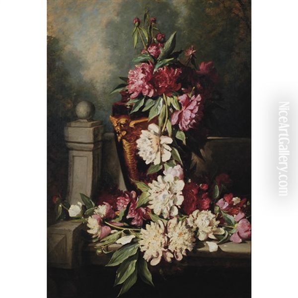 Still Life With Peonies - view 1