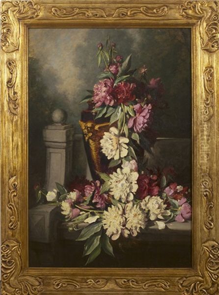 Still-life With Peonies In A Vase - view 1
