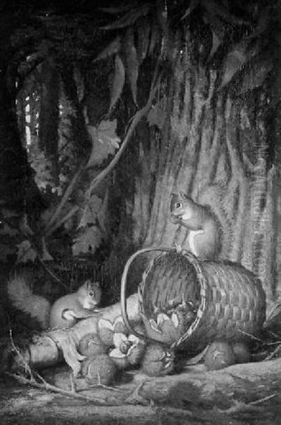 The Cornucopia - Genre Scene With Squirrels - view 1